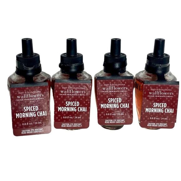 Bath & Body Works Other - Bath and Body Works SPICED MORNING CHAI 4 Wallflower Refills